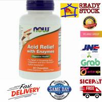 Gambar Now Foods Acid Relief With Enzymes isi 60 Chewables Berkualitas dari faisal yuda undefined 1 Tokopedia