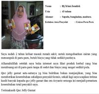 Gambar Obat Flek Paru Paru Pada Anak Dewasa Herbal QnC Jelly Gamat Alami dari riska chol undefined 3 Tokopedia