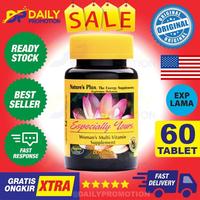 Gambar NATURE'S PLUS ESPECIALLY YOURS NATURES NATURE VITAMIN WANITA 60 TABLET dari carlos deff undefined 1 Tokopedia