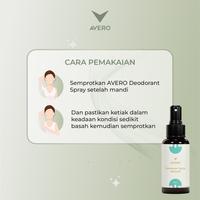Gambar 2pcs AVERO Natural Deodorant Spray BPOM Alami No Paraben dan Alumunium dari Store Fatan undefined 3 Tokopedia