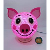 Gambar Lampion benang karakter babi pig lampu tidur unik lucu terbaru dari kaila ara undefined 1 Tokopedia