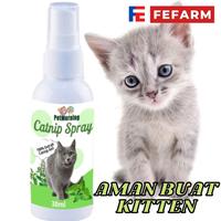 Gambar Anti Setress Kucing Catnip Cat Spray Semprot Cair Natural alami Toys dari KRIBOKMART undefined 5 Tokopedia
