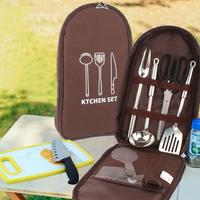 Gambar Peralatan Memasak Set Camping Hiking Outdoor Cutlery Utensil Set - Kopi dari Soya Global undefined 5 Tokopedia