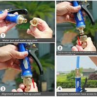 Gambar Instore Quick Connect Cuci Mobil Tanam Irigasi Adaptor Selang Lapis dari gudang-baterai undefined 3 Tokopedia