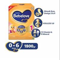 Gambar Bebelove 1- 2 Susu Formula 1800Gram dari Wilmoth Promise undefined 1 Tokopedia
