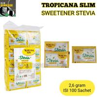 Gambar Stevia Tropicana Slim 100 sachet Sweetener gula diet rendah kalori dari Cang Eman undefined 1 Tokopedia
