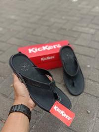 Gambar Sandal Kickers Kulit 012 Sandal Pria Kickers Jepit. Sandal Santai dari farah-h undefined 2 Tokopedia