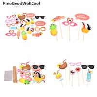 Gambar Flamingo Photo Booth Props Tropical Hawaii Summer Hen Aksesoris Pesta dari Okhi_Shop undefined 3 Tokopedia