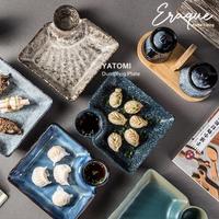 Gambar Yatomi Dumpling Plate / Piring Dimsum Gyoza Keramik Rustic Jepang Unik dari Eraque undefined 1 Tokopedia