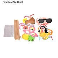 Gambar Flamingo Photo Booth Props Tropical Hawaii Summer Hen Aksesoris Pesta dari Okhi_Shop undefined 4 Tokopedia