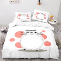 Gambar Moc 3D Kawaii Bedding Set Japanese Anime My Neighbor Totoro Bed dari mock optimism undefined 5 Tokopedia