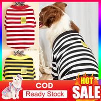 Gambar [G-Go] Pet Cardigan Stripe Printing Button Closure Apparel Two-legged dari KARNA STOR undefined 1 Tokopedia