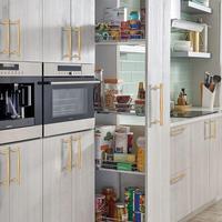 Gambar Yangg Handle Pintu Kuningan Mewah Furniture Hardware Lemari Knob Dapur dari TF and B undefined 5 Tokopedia