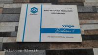 Gambar Dijual buku manual buku petunjuk vespa exclusive vespa excel Diskon dari kirania_storee undefined 4 Tokopedia