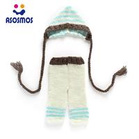 Gambar Lahir Rajutan Topi Dengan Setelan Celana Panjang Kuncir Buatan Tangan dari bahranstore undefined 4 Tokopedia