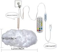 Gambar � 11.8*23.6 Inch� 5V Usb Awan Cahaya App Kontrol 3D Rgb Musik dari Tanzila Amelia undefined 2 Tokopedia