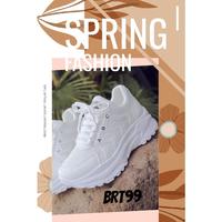 Gambar Sepatu Wanita Sneakers White Putih Modis Menawan Kuliah FullABC murah dari yessyindri undefined 5 Tokopedia