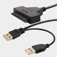 Gambar Komputer & Aksesoris Kabel Konverter HDD 2.5 Inch SATA 7+15 Pin to USB dari AJO AUDIO undefined 2 Tokopedia