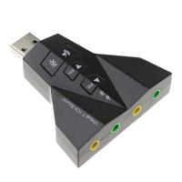 Gambar Komputer & Aksesoris Double USB Sound Card 7.1 Channel 3D Audio Sound dari AJO AUDIO undefined 4 Tokopedia
