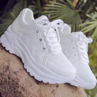 Gambar Sepatu Wanita Sneakers White Putih Modis Menawan Kuliah FullABC murah dari yessyindri undefined 1 Tokopedia