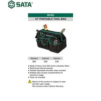 Gambar TAS PERKAKAS 95183 14" PORTABLE TOOL BAG SATA Best dari INDO MECHANIC undefined 2 Tokopedia
