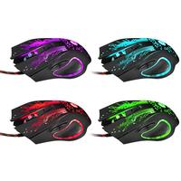 Gambar Komputer & Aksesoris 3200 DPI LED Optical Gaming Mouse USB Cable 6 dari AJO AUDIO undefined 4 Tokopedia
