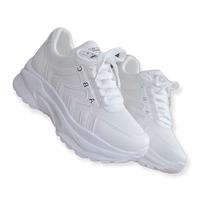 Gambar Sepatu Wanita Sneakers White Putih Modis Menawan Kuliah FullABC murah dari yessyindri undefined 3 Tokopedia