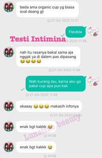 Gambar Intimina Lily Cup Compact Menstrual Tampon Terlaris dari Izun Tukiyana undefined 2 Tokopedia