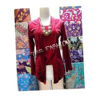 Gambar KEBAYA BLUDRU POLOS Kutubaru - SILVER/ABU, atasan M dari kartika eka costum undefined 5 Tokopedia