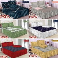 Gambar GROSIR SPREI RUMBAI SINGLE 120X200X35CM NO.3 dari garadistore undefined 3 Tokopedia