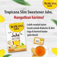 Gambar Tropicana Slim Sweetener Jahe 50 Sch - Pengganti Gula O298 dari LIDIAANJA STORE undefined 2 Tokopedia