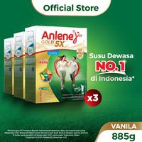 Gambar terbaru anlene gold 5x susu bubuk vanilla 3 x 885g-tulang, sendi & dari NIRWANA 66 STORE undefined 5 Tokopedia