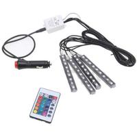 Gambar Lampu LED Kolong Bawah Dashboard Kabin Mobil Remote RGB Variasi dari FarestaHome undefined 3 Tokopedia