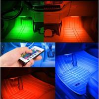 Gambar Lampu LED Kolong Bawah Dashboard Kabin Mobil Remote RGB Variasi dari FarestaHome undefined 5 Tokopedia