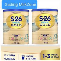Gambar S26/ S-26 Procal Gold Tahap 3 Susu Vanilla Tin - 1600gr [Bundling 2 dari STORE_ORI undefined 1 Tokopedia