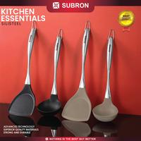 Gambar SUBRON Stainless SUS304 Spatula Centong Silicone Tahan Panas Kualitas - Spatula Cream dari SUBRON KITCHENWARE undefined 1 Tokopedia