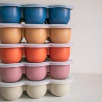 Gambar Chew Beads - MPASI Food Container MPASI Silicone Cube Tray Kotak dari mista store0 undefined 2 Tokopedia