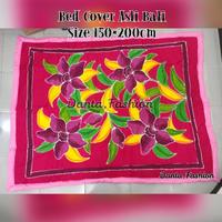 Gambar Bedcover Asli Bali Murah Size 150Ã—200cm Single Motif Bunga Cantik dari Suhandatokoonline78 undefined 3 Tokopedia