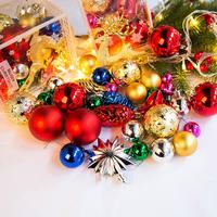Gambar 30Pcs/Set Christmas tree decoration set, Christmas baubles, Christmas dari Fadhil Abyan undefined 3 Tokopedia