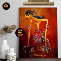 Gambar Poster Wayang Kulit Abimanyu Hiasan Dinding Bahan Art Carton - AM1, 20X30CM dari Katha Nusantara undefined 1 Tokopedia