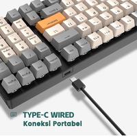 Gambar CPSTECH K3 Shimmer Mechanical Keyboard 100% 98 Keys 100 Type-C Wired dari atasyashop undefined 5 Tokopedia
