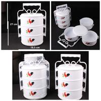 Gambar Rantang Susun 5 Mangkuk set Beranak Enamel dan Stainless dari TUAN MUDA099 undefined 3 Tokopedia