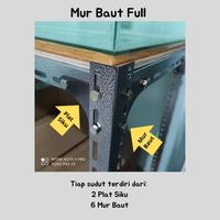 Gambar DIY Meja Kompor Gas 2 Tungku / Meja Dapur / Rak Magic Com Bahan Besi dari Suhandatokoonline78 undefined 4 Tokopedia