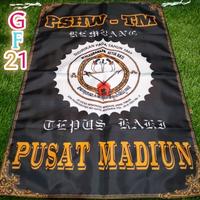 Gambar Unik Bendera full printing KEMBANG TEPUS KAKI PUSAT MADIUN Limited dari irenizzia undefined 1 Tokopedia