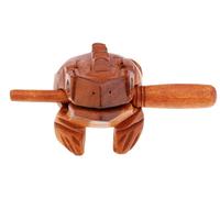Gambar Toy Musical Instrument Wooden Lucky Frog Clackers Musical dari BLACKAZ undefined 3 Tokopedia
