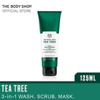 Gambar Dijual The Body Shop Tea Tree 3 in 1 Face Wash Scrub Mask 125ml Diskon dari Sasmaya mall undefined 1 Tokopedia