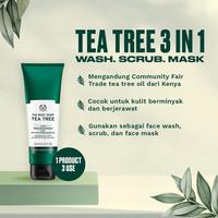 Gambar Dijual The Body Shop Tea Tree 3 in 1 Face Wash Scrub Mask 125ml Diskon dari Sasmaya mall undefined 2 Tokopedia