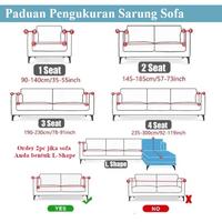 Gambar Best Cover Sofa Sarung Sofa 1/2/3/4 Seater/Sofa Cover Elastic/Sofa - SF-14, 1-S 140cm dari Kalea Living undefined 2 Tokopedia