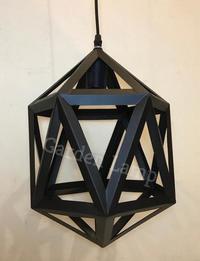Gambar Jual Lampu Gantung Hias Trapesium LG 031 - Hitam FREE LED Diskon dari CV karuniaas undefined 2 Tokopedia