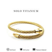 Gambar Emrys Bracelet Solo Titanium Real Titanium Anti Karat Gelang Titanium - Rose Gold dari Emrysid undefined 2 Tokopedia